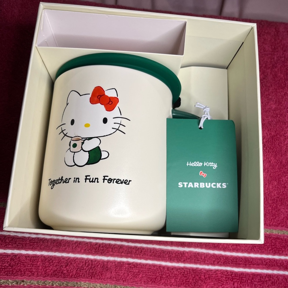 Hello Kitty Starbucks Ceramic Mug